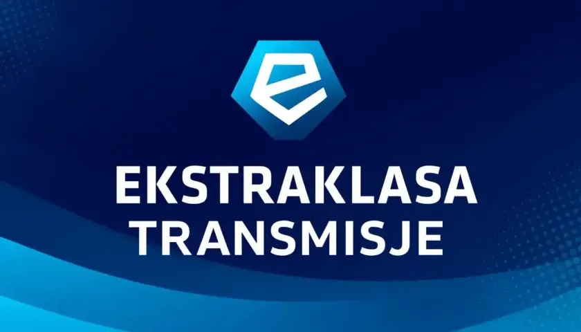Logo Ekstraklasy i napis "EKSTRAKLASA TRANSMISJE". Zastanawiasz się, ekstraklasa jaki kanał transmituje?