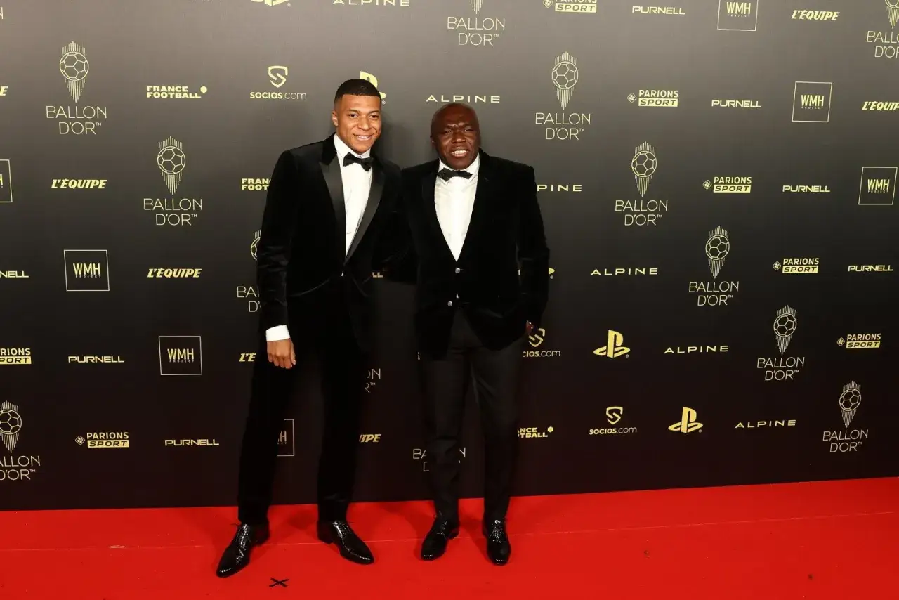Kylian Mbappé Złota Piłka ceremonia