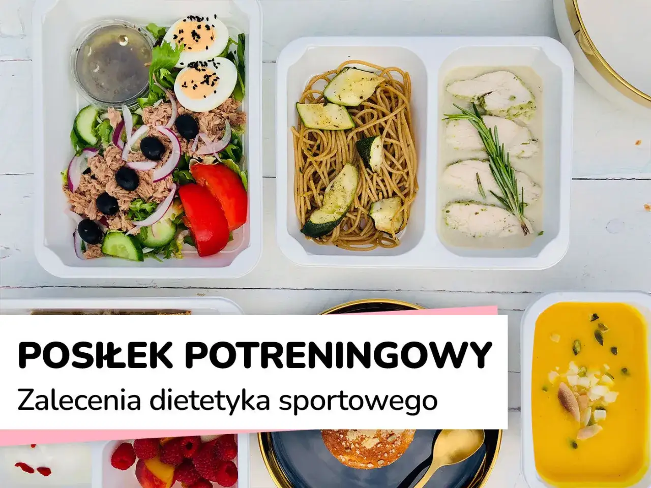 zbilansowany posiłek po treningu